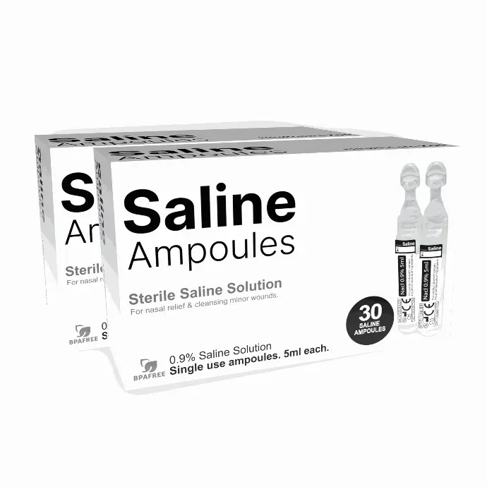 Saline Ampoules 60ct